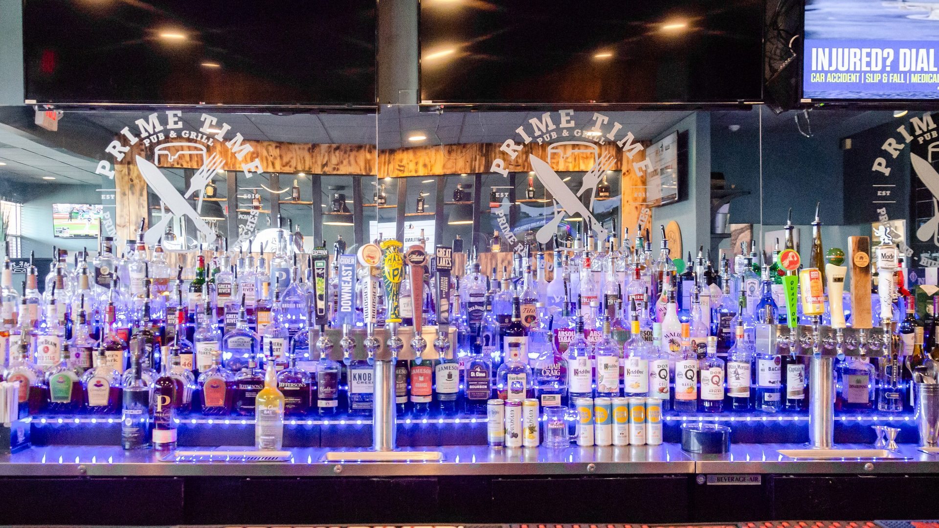 45 Bourbons, 25 Beers on Tap